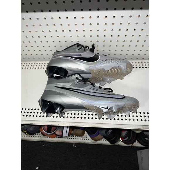 Nike Vapor Edge Elite 360 2 Mens Football Cleats Size 14 Gray Black DA5457-002 main image 6